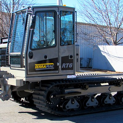 Terramac rubber tracked carrier chassis