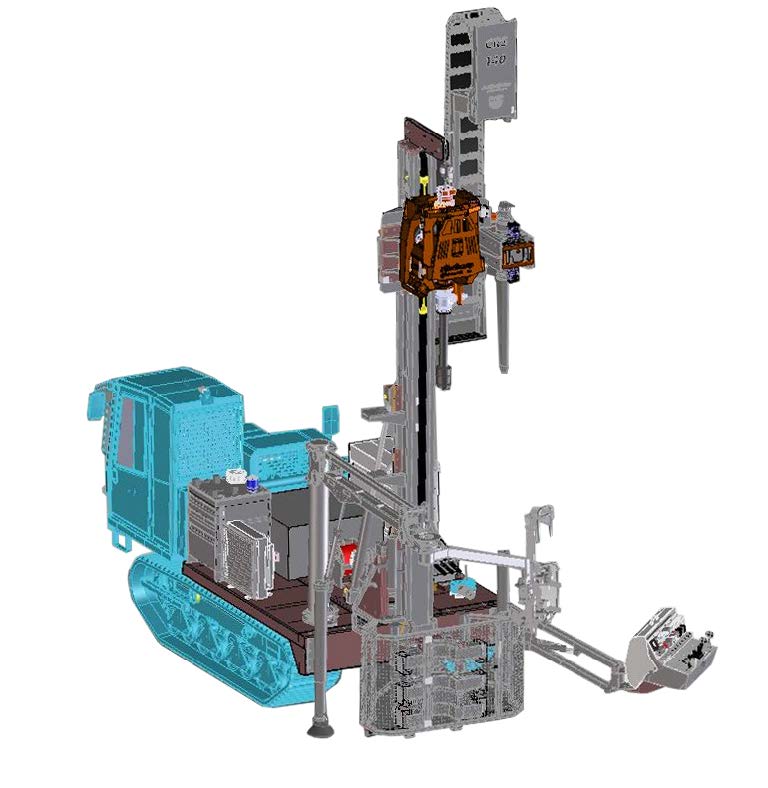 RT7U with CRS 140 DUO sonic rig drawing to be featured at Bauma 2025.